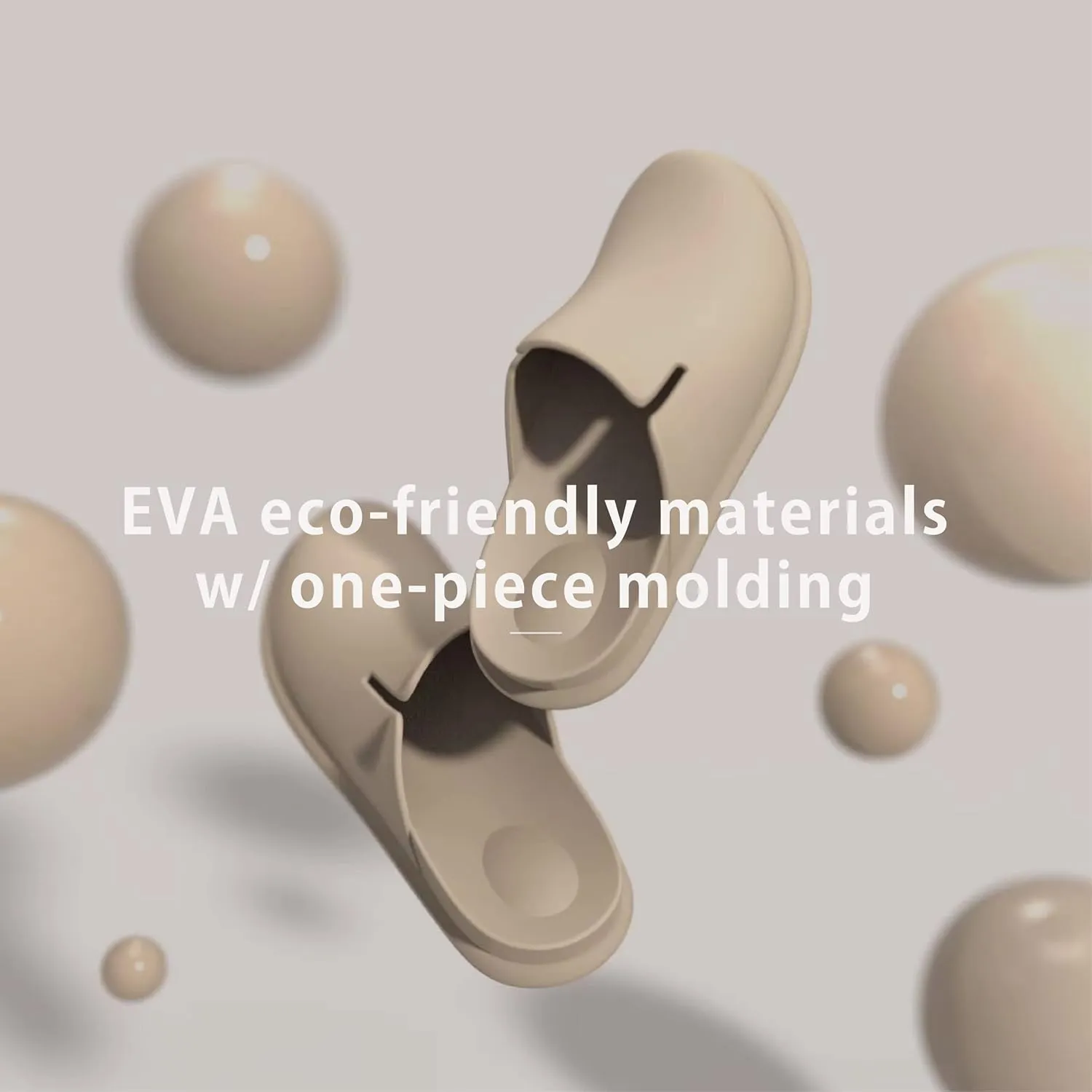 Meetinspace EVA Garden Clogs for Women Wide Round Toe Mules Waterproof Non Slip Slipper Comfy Slip On Casual Slides Mules Shoes