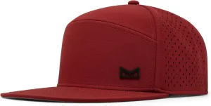 melin Trenches Icon Hydro, Performance Snapback Hat, Water-Resistant Flat Bill Caps for Men & Women, Golf, Running or Workout