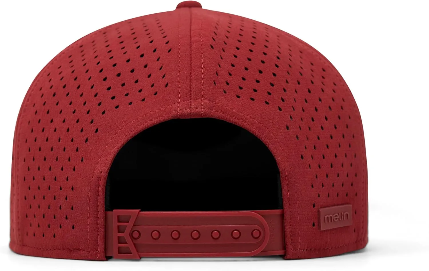 melin Trenches Icon Hydro, Performance Snapback Hat, Water-Resistant Flat Bill Caps for Men & Women, Golf, Running or Workout