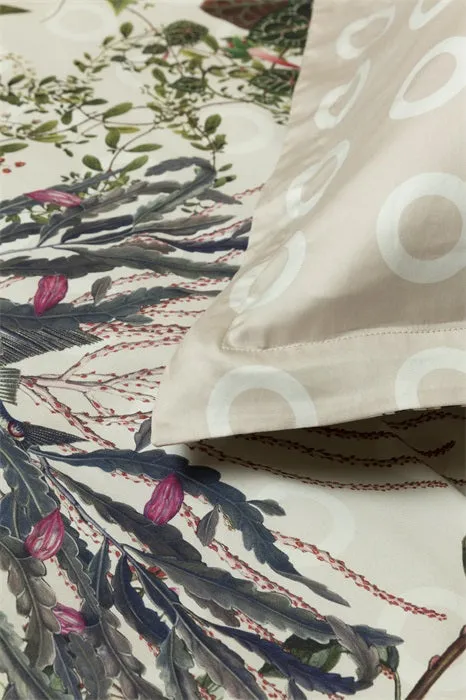 Menagerie of Extinct Animals Duvet Cover Set Ivory