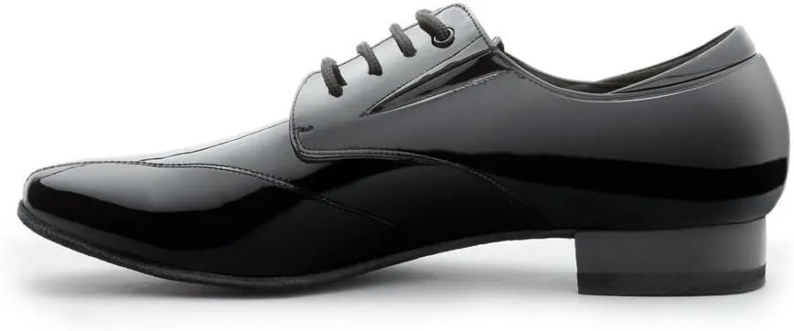 Men's Ballroom Dance Shoes Professional Latin Dancing Jazz Waltz Teaching Patent Leather Oxford Dress Shoes #321 6-14
