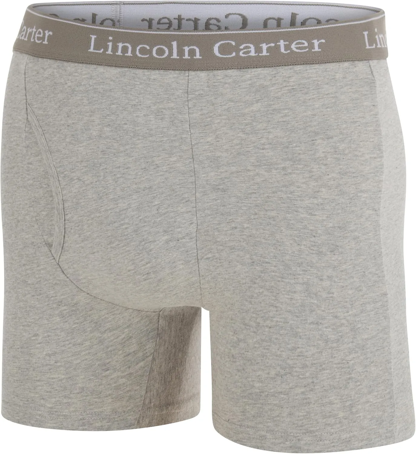 Mens Cotton Stretch Boxer Briefs, Fly/No Fly - Breathable Anti Chafing Tagless Underwear for Men - Multipack