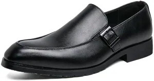 Mens Derby Shoes Outdoor Fashion Classic Pointed Toe Lace Up Low Top Leather Dress Shoes Classic Lace-up Shiny Patent Leather Dress Shoes(Black,9)
