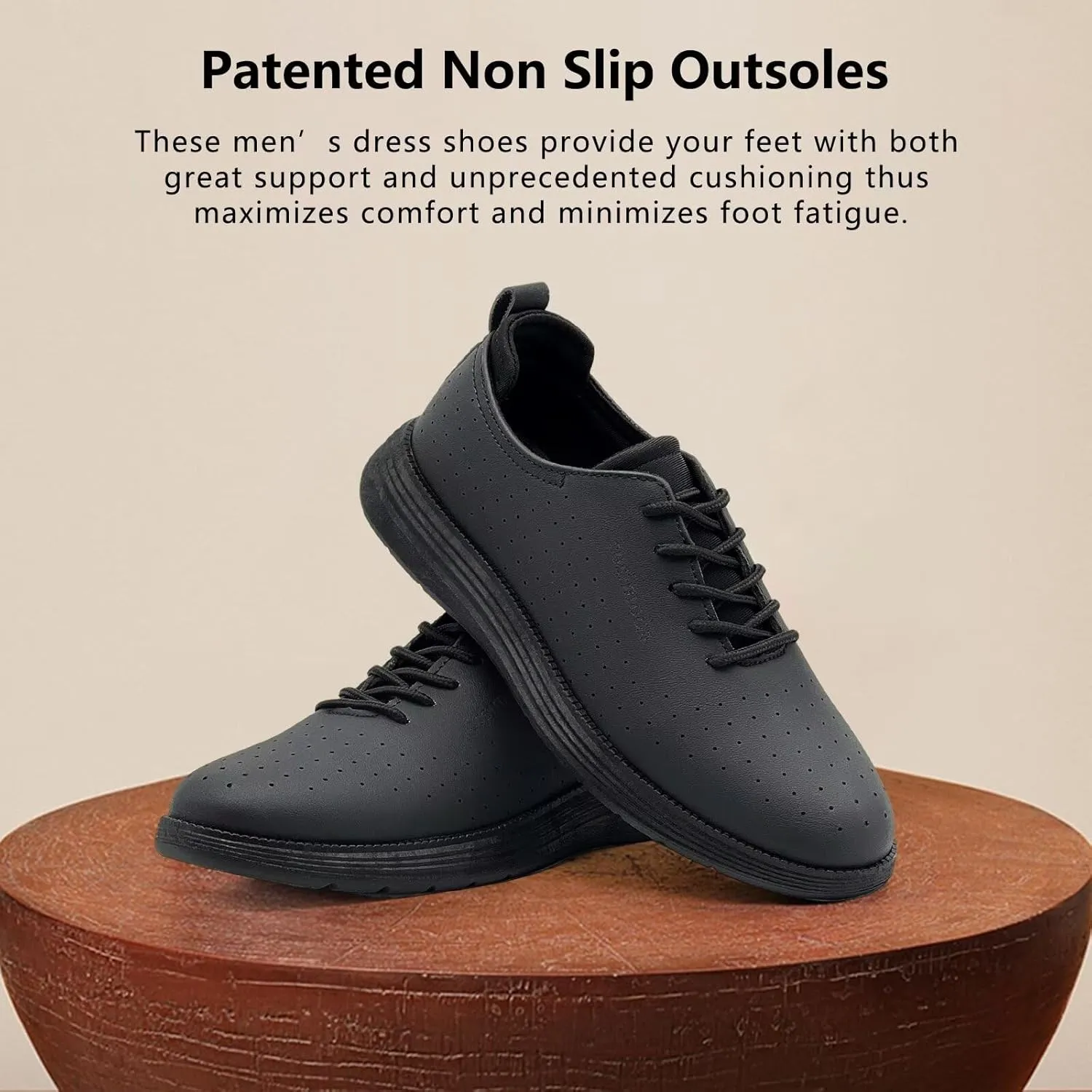 Men's Dress Shoes Patent Leather Tuxedo Shiny Glossy Wide Width Sneakers Casual Business Tennis Black Burgundy