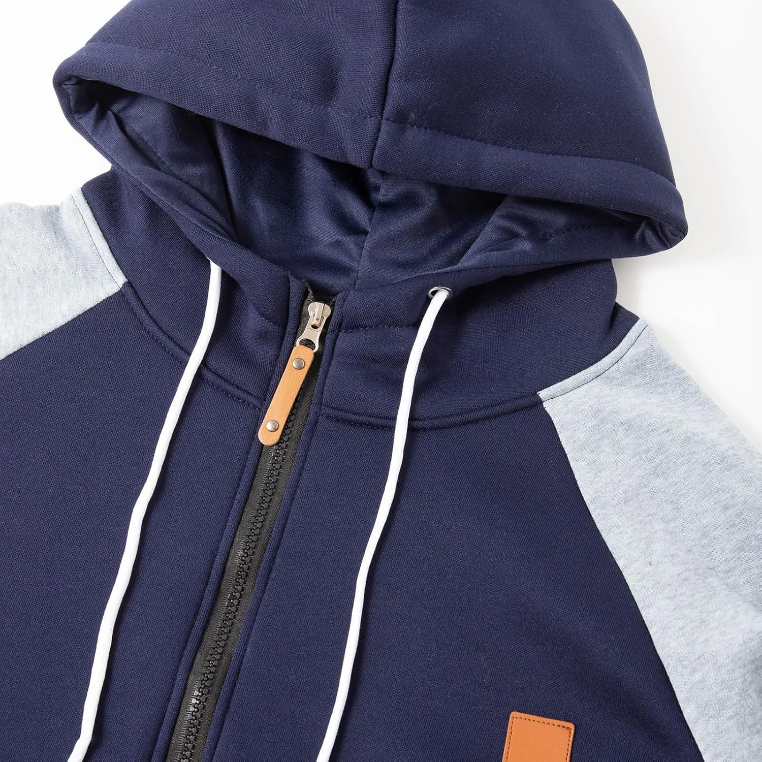 Men's Hoodies Fashion Hooded Sweatshirts Training Long Sleeve Hoodies Casual Zip Up Hoodies Fall Pullover