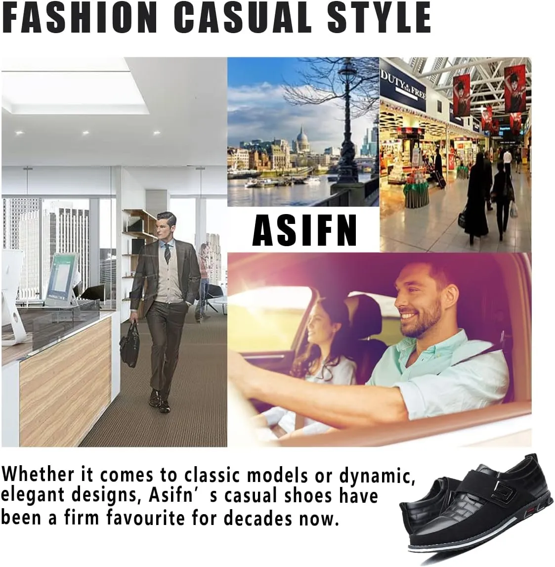 Men's Loafers Premium Leather Comfort Business Casual Oxford Shoes Office Working Driving Walking Shoe