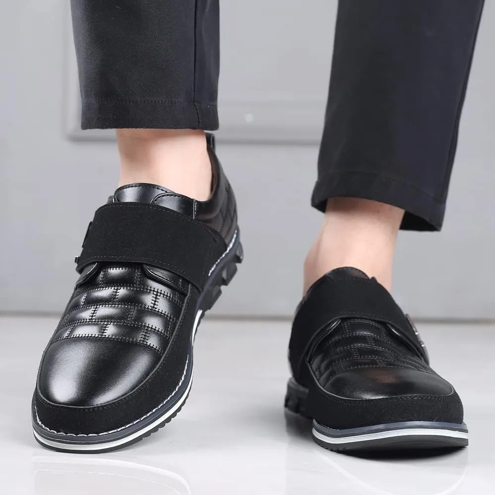 Men's Loafers Premium Leather Comfort Business Casual Oxford Shoes Office Working Driving Walking Shoe