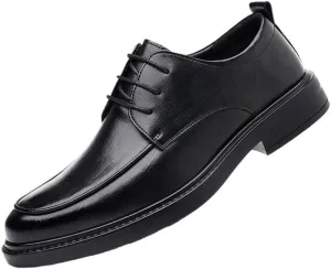 Mens Oxfords Shoes Slip-ons Orthopedic Shoes Genuine Leather Shiny Patent Leather Dress Shoes