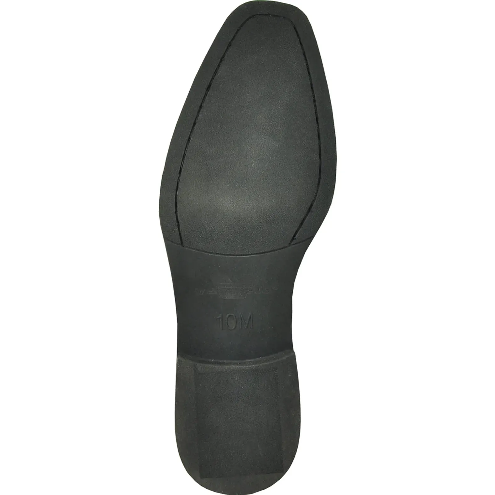 Mens Shiny Patent Plain Toe Tuxedo Dress Shoe in Black