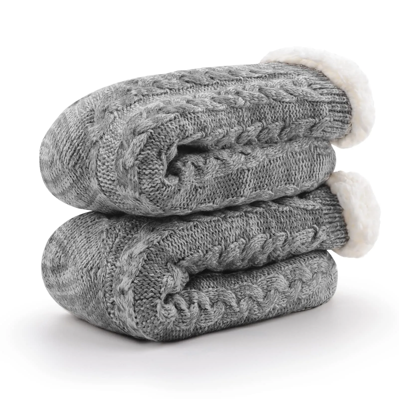 Mens Warm Fleece Lined Socks