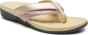 MISF Women's Orthotic Flip Flops Arch Support Thong Sandals for Plantar Fasciitis Flat Feet Comfortable Walking Slippers