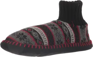 MUK LUKS Men's Cuff Bootie Slipper