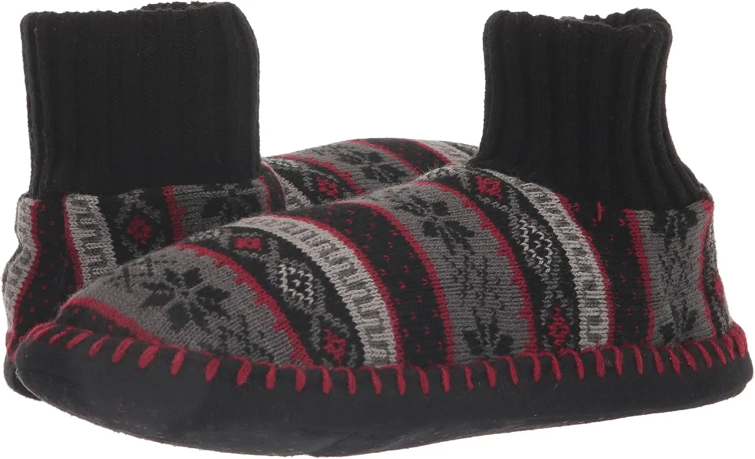 MUK LUKS Men's Cuff Bootie Slipper