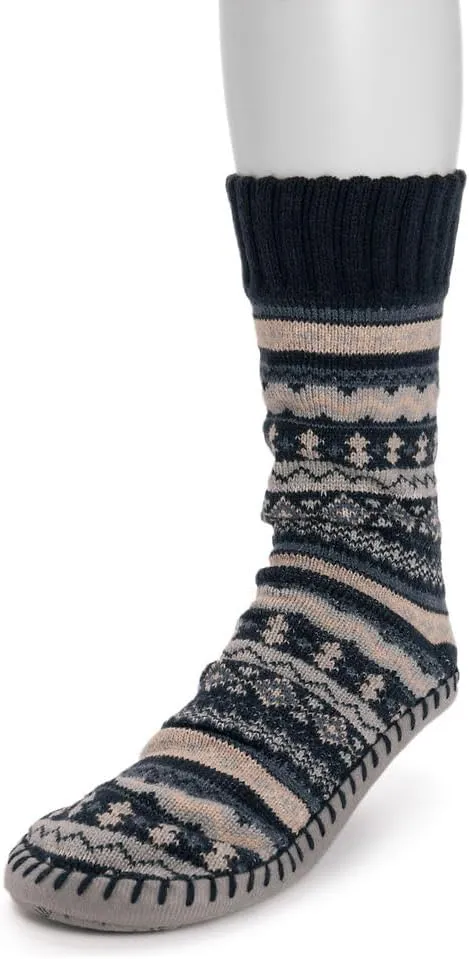 MUK LUKS Men's Slipper Sock