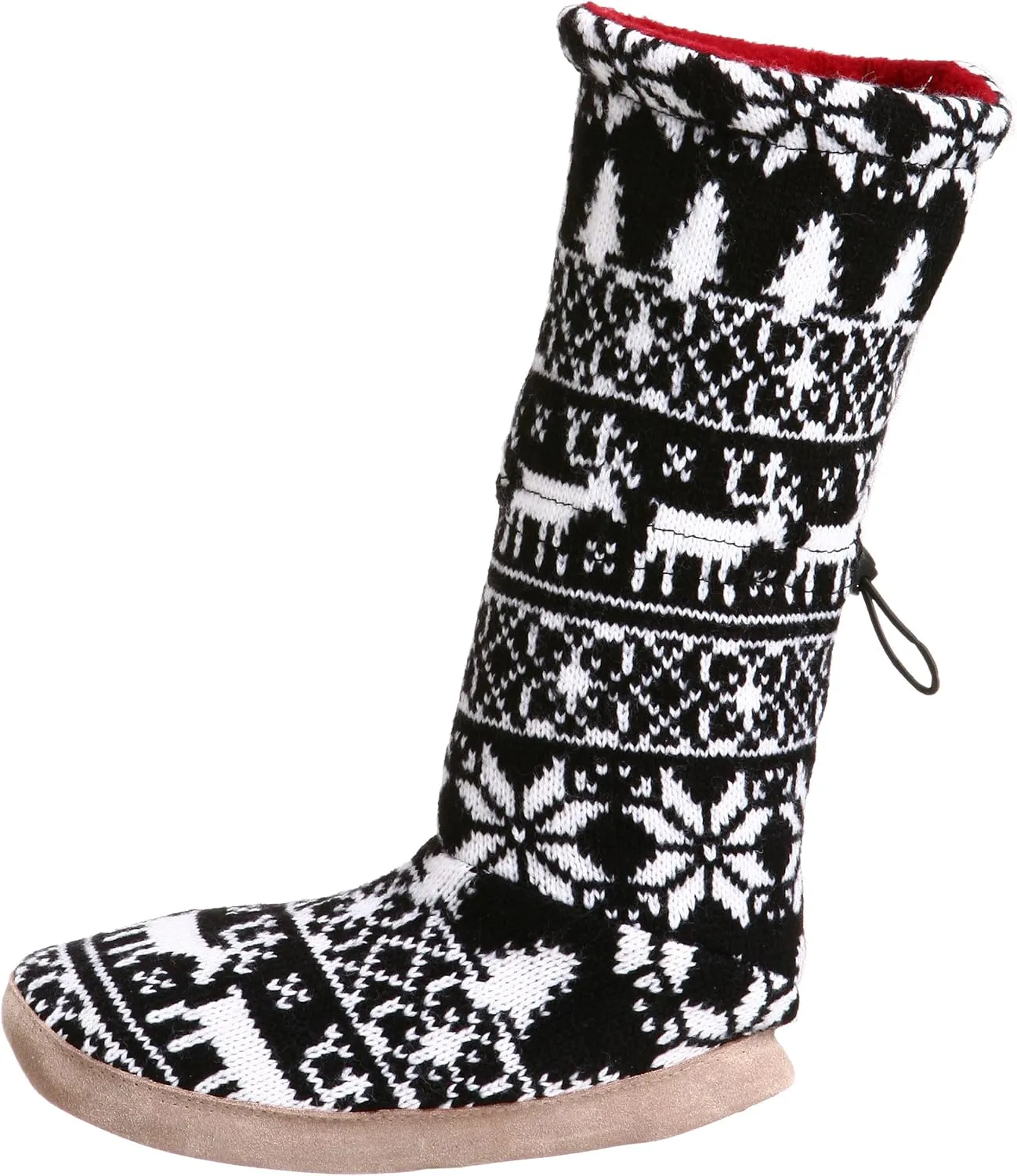 MUK LUKS Nordic Knit Toggle Bootie