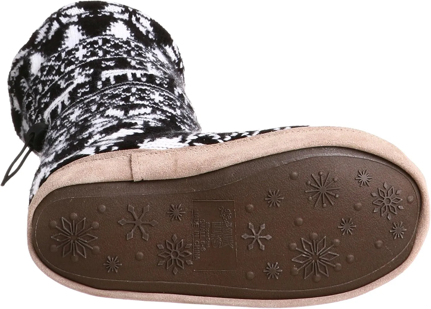 MUK LUKS Nordic Knit Toggle Bootie