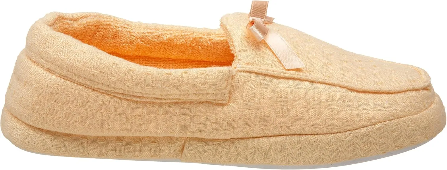 MUK LUKS Women's I Luv Planet Earth Waffle Slipper