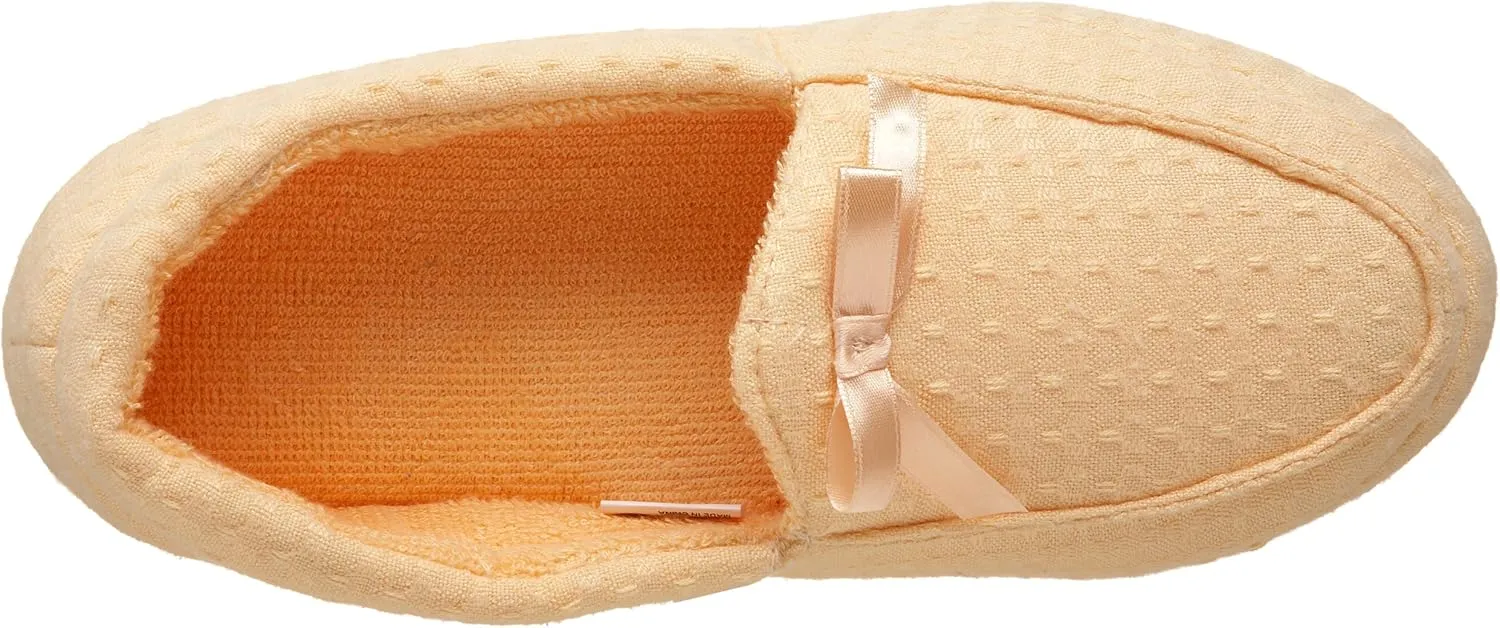 MUK LUKS Women's I Luv Planet Earth Waffle Slipper