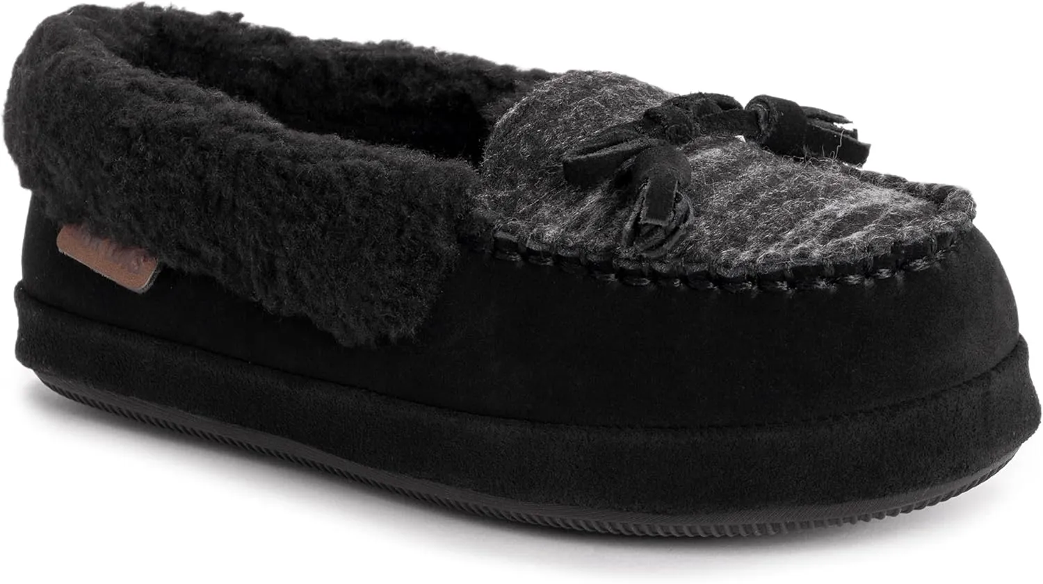 MUK LUKS Women's Leather Goods Sia Moccasin Slipper