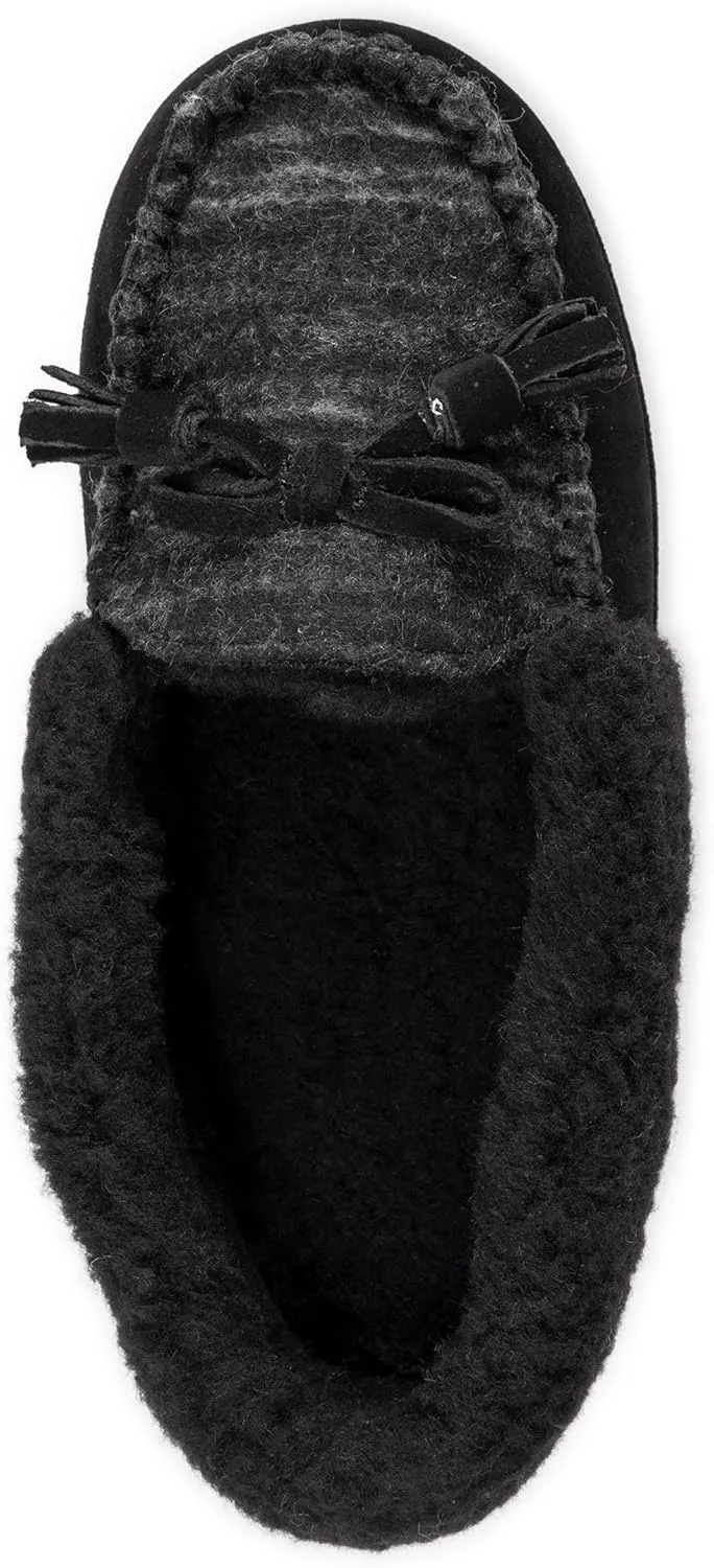 MUK LUKS Women's Leather Goods Sia Moccasin Slipper