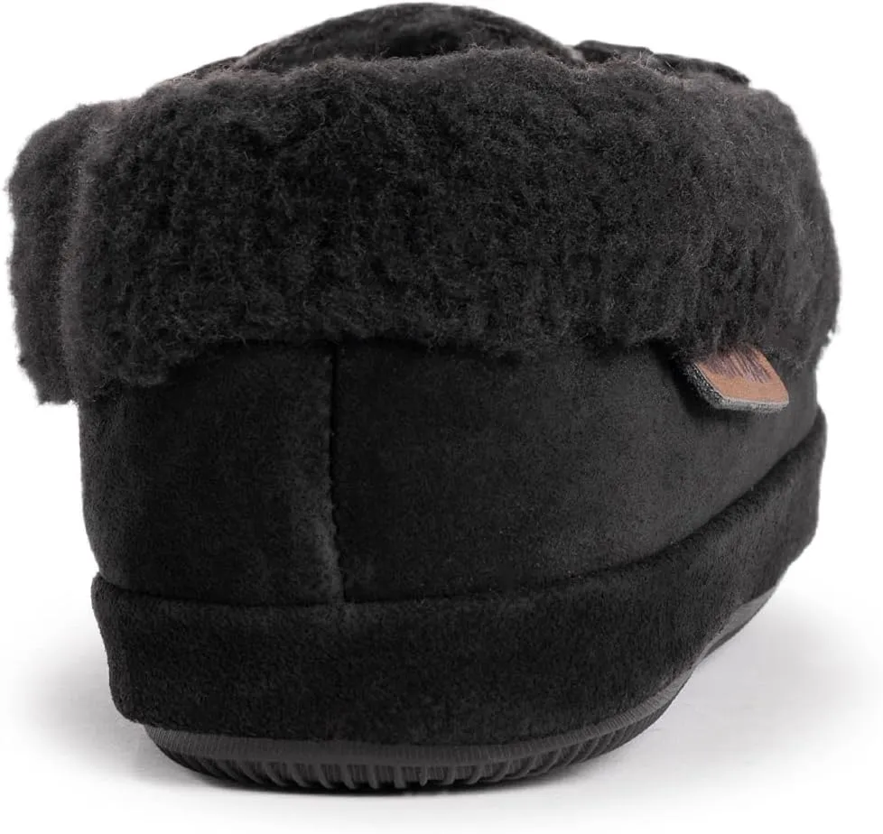MUK LUKS Women's Leather Goods Sia Moccasin Slipper