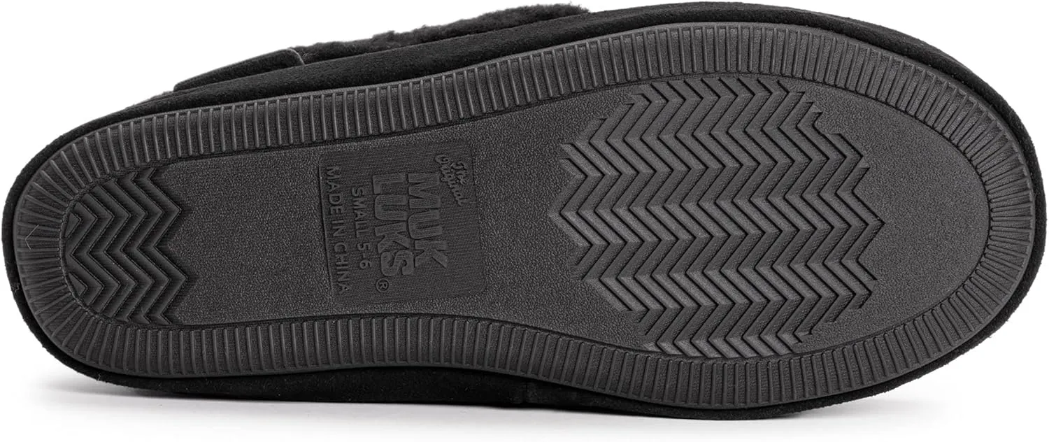 MUK LUKS Women's Leather Goods Sia Moccasin Slipper