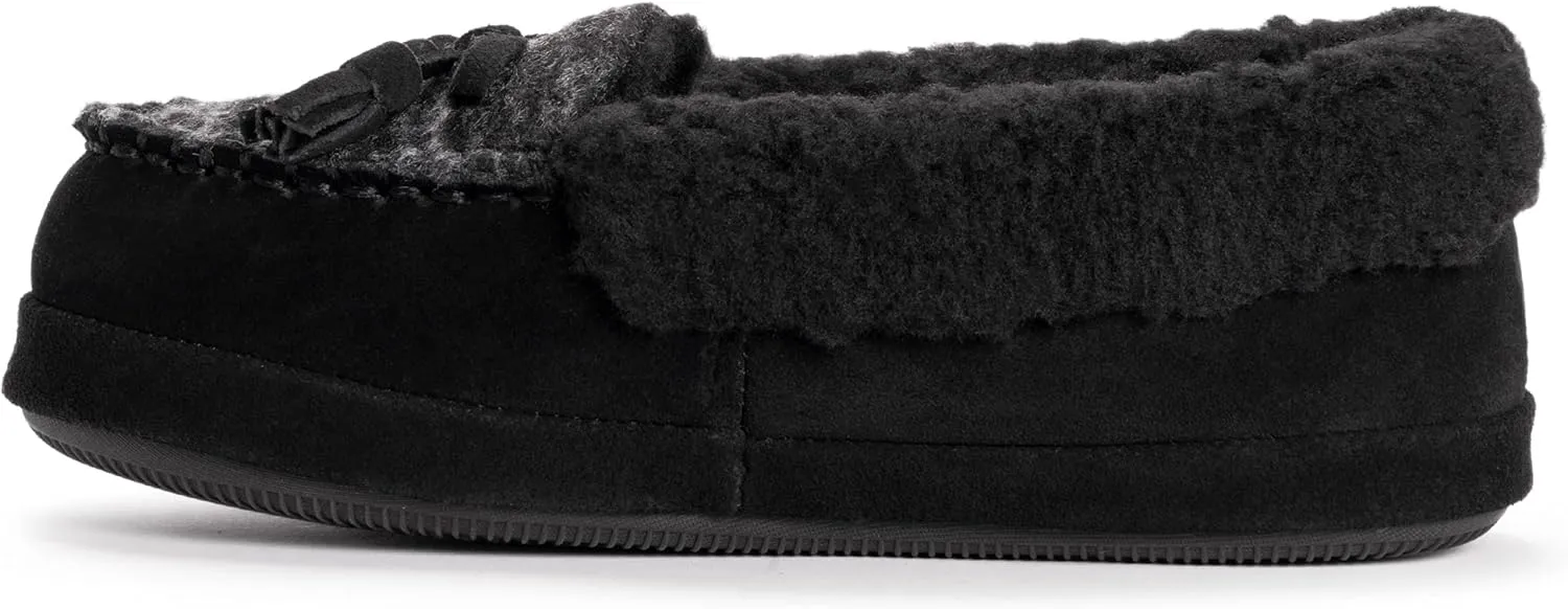 MUK LUKS Women's Leather Goods Sia Moccasin Slipper