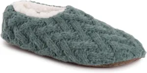 MUK LUKS Women's Sweater Knit Ballerina Slipper