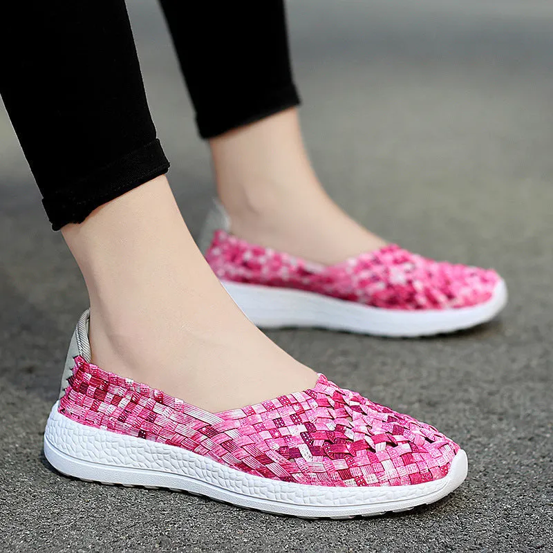 Nanccy Comfortable Flat Cutout Casual Shoes