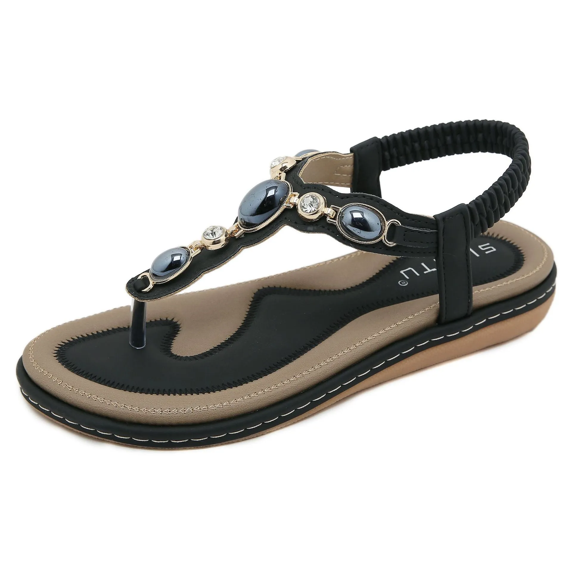 Nanccy Comfortable Leisure Beach Flat Sandals