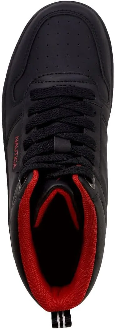 Nautica Kids Sneaker: Lace-Up Fashion Shoe with Boot-Like High Top Design for Boys and Girls (Big Kid/Little Kid Sizes) - Horizon