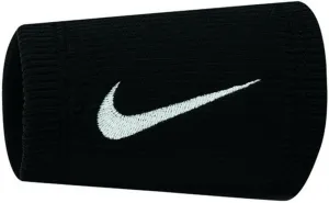 Nike BS1006-010 Basketball Elite Double Wide Wristbands (2 Pack) Black/White