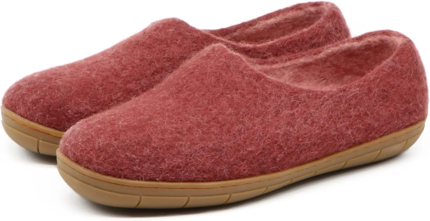 Nootkas Women's Felted Merino Wool 'Victoria' House Shoe