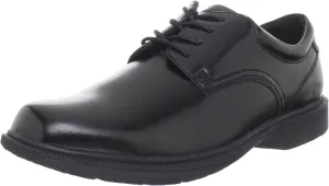 Nunn Bush Men's Baker Street Plain Toe Oxford Lace Up with Kore Slip Resistant Comfort Technology