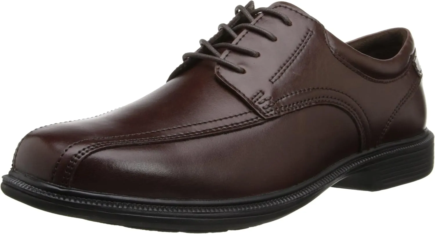 Nunn Bush Men's Bartole Street Bicycle Toe Oxford Lace Up with Kore Slip Resistant Comfort Technology