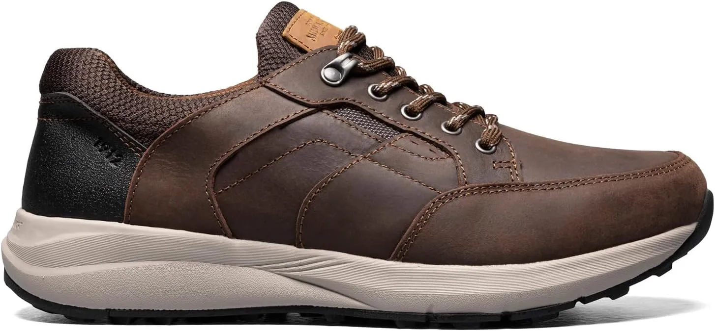 Nunn Bush Men's Excursion Waterproof Moccasin Toe Oxford Lace Up with Kore Comfort Technology