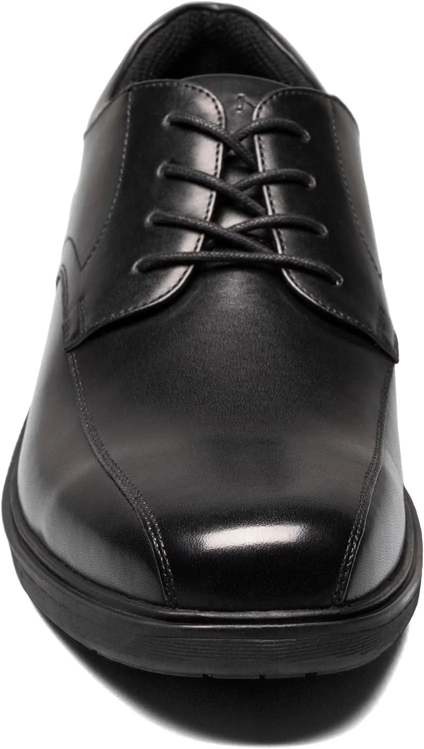 Nunn Bush Men's Pro Bicycle Toe Oxford with Kore Slip Resistant Comfort Technology