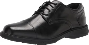 Nunn Bush Men's Pro Cap Toe Oxford with Kore Slip Resistant Comfort Technology