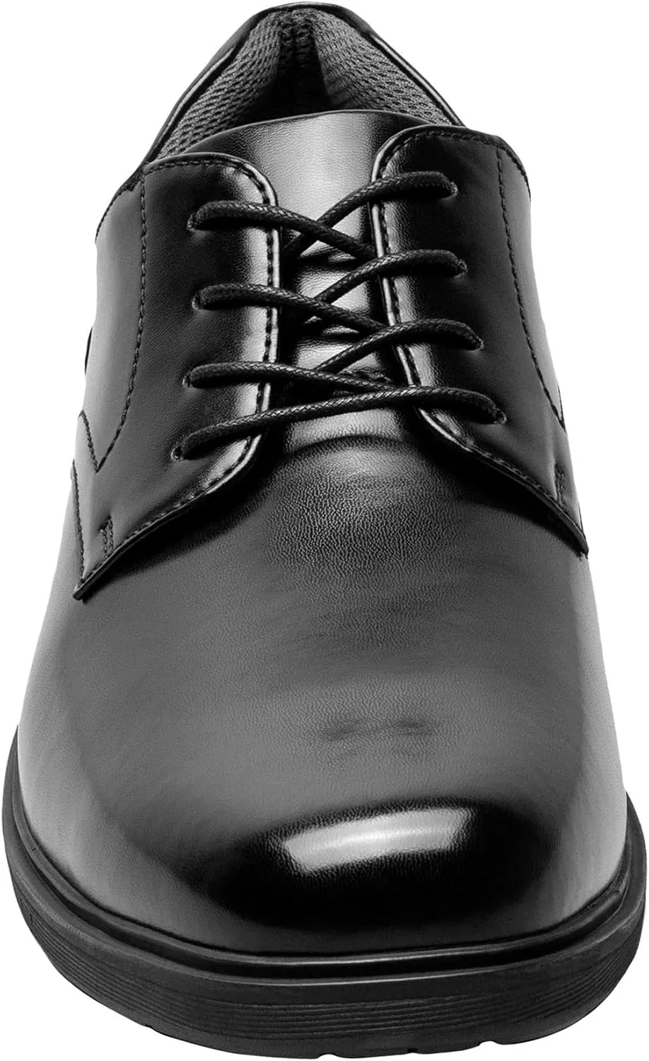 Nunn Bush Men's Pro Plain Toe Oxford with Kore Slip Resistant Comfort Technology