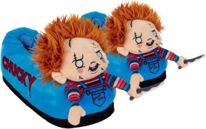 Odd Sox, Chucky, Fun Plush Indoor Novelty Slipper, Big Cozy, Large