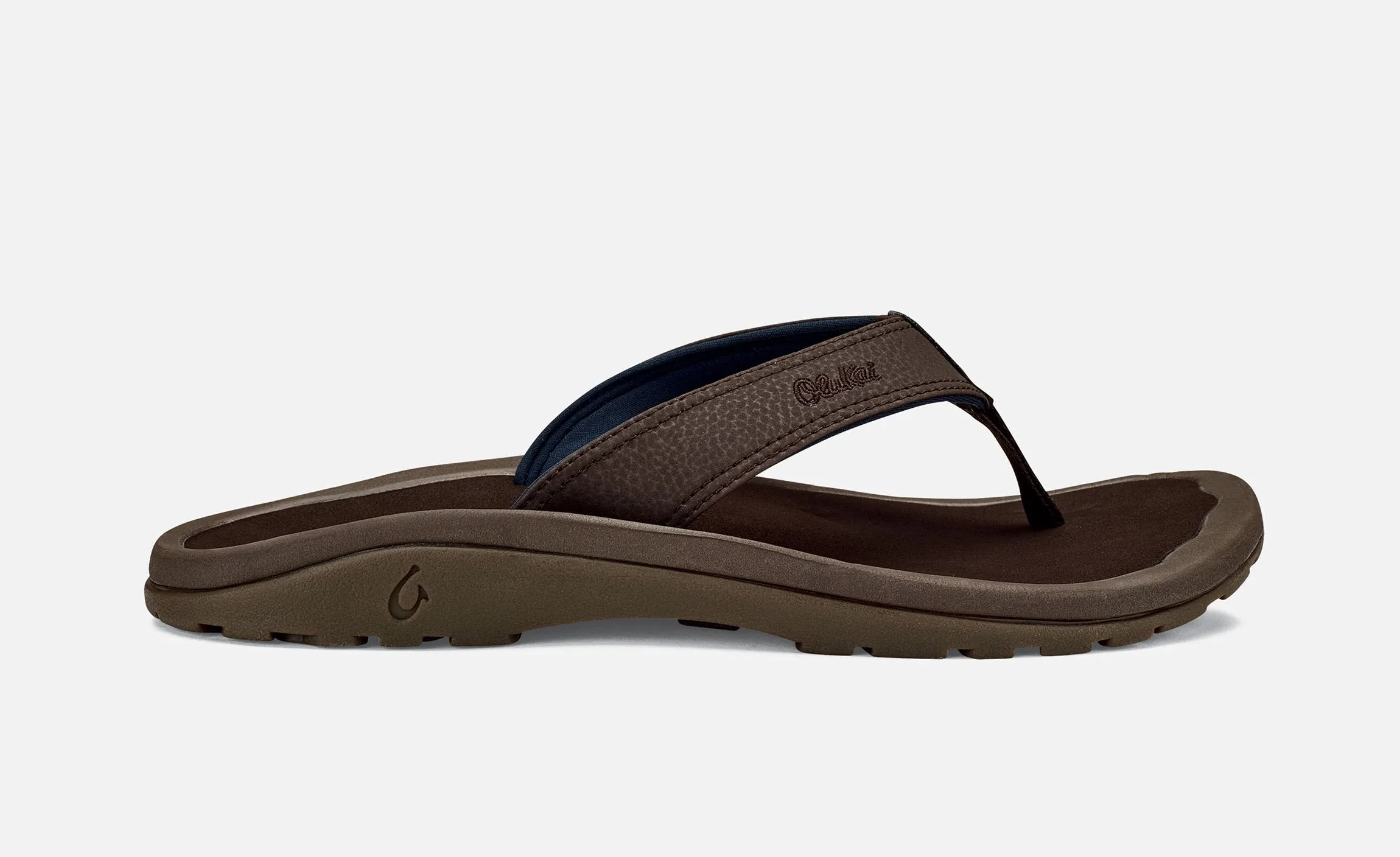 Olukai Ohana Sandal-Dk Wood/Dk Wood