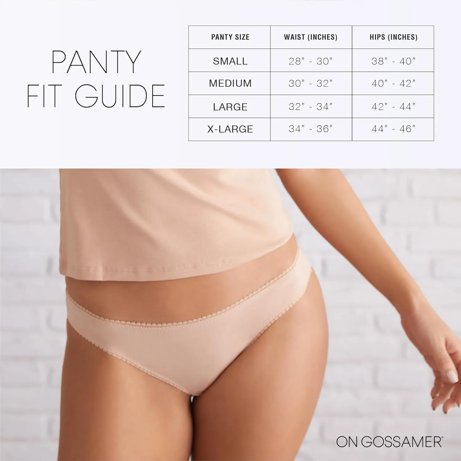 OnGossamer Women's Cabana Cotton Hip Bikini