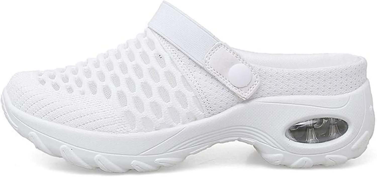 Orthopedic Clogs for Women, Wooden Shoes for Women, Air-Cushioned Wooden Shoes for Women