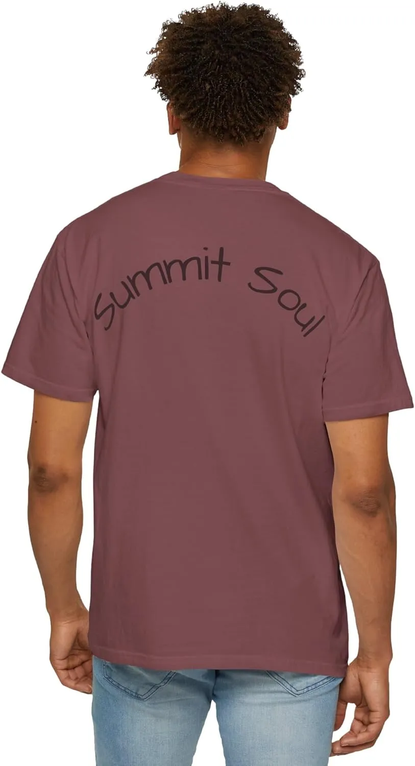 Outdoor Adventure T-Shirt Featuring 'Summit Soul' Art - Perfect for Nature Lovers, Hiking, Camping, and Everyday Wear