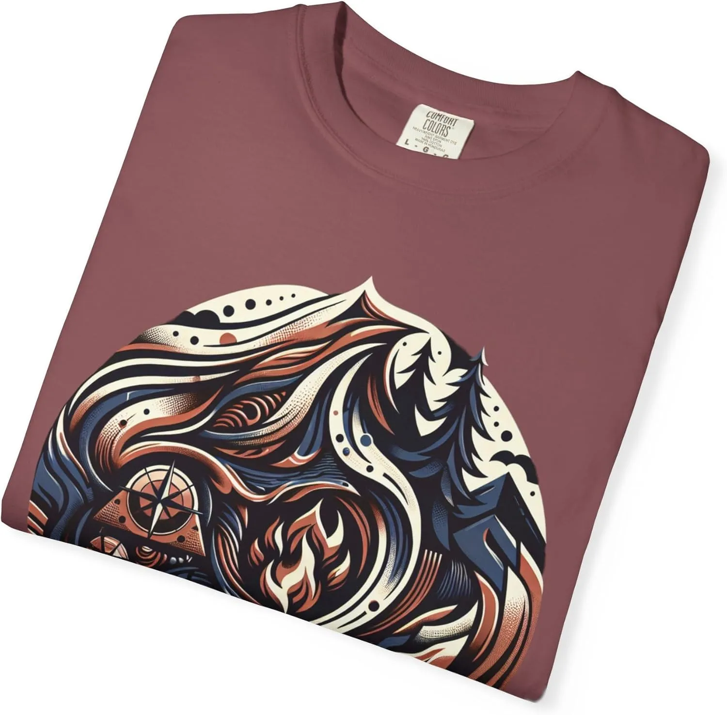 Outdoor Adventure T-Shirt Featuring 'Summit Soul' Art - Perfect for Nature Lovers, Hiking, Camping, and Everyday Wear