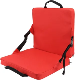 Outdoor Chair Cushions 38 * 35cm Portable Stadium Seat Cushion,Bleacher Cushion with Backrest Thick Lightweight Padded Seat for Sporting Events Concerts Outdoor Activities