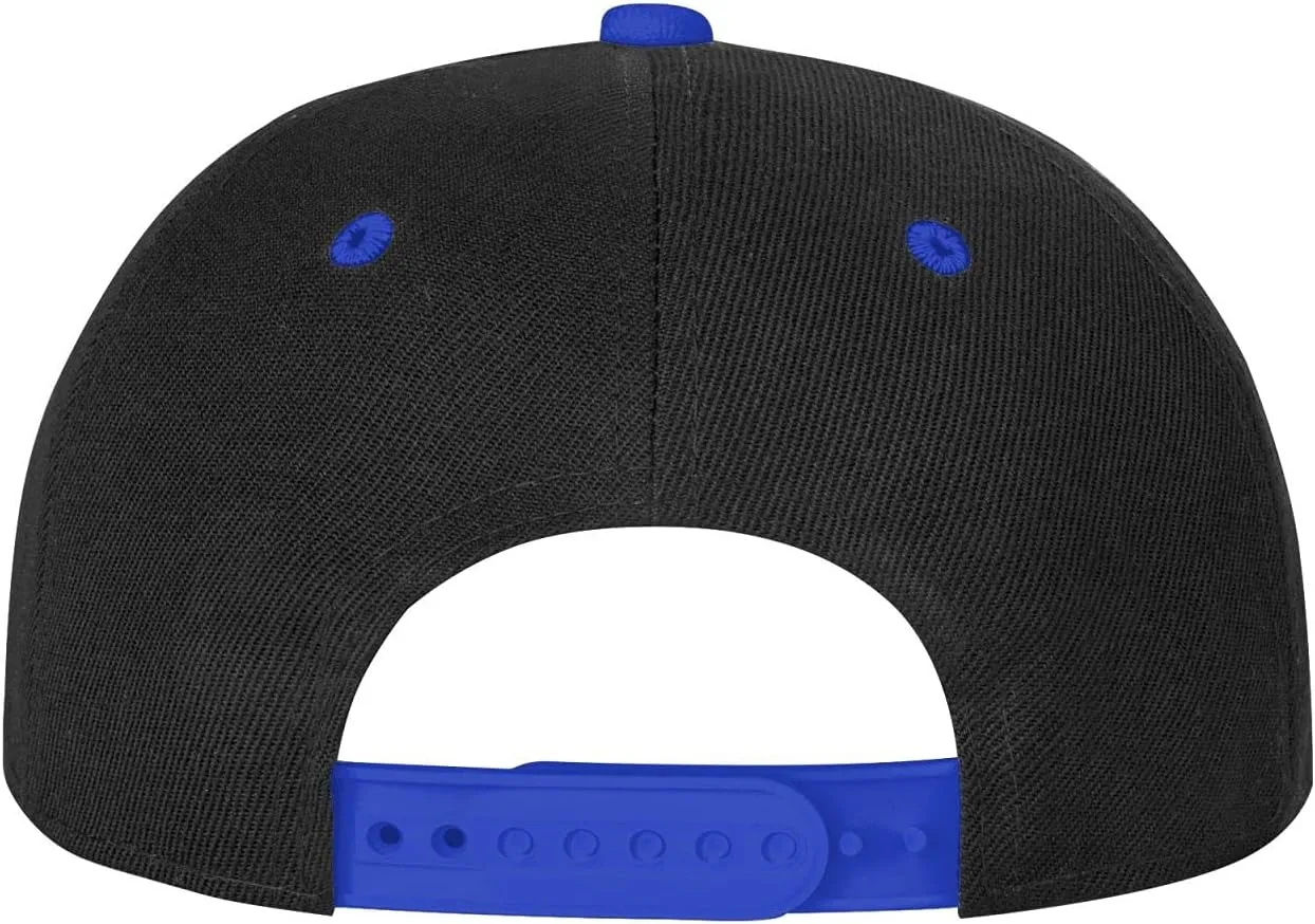 Outdoors Adjustable Snapback Garbage Truck Trash Hat Flat Bill Baseball Cap