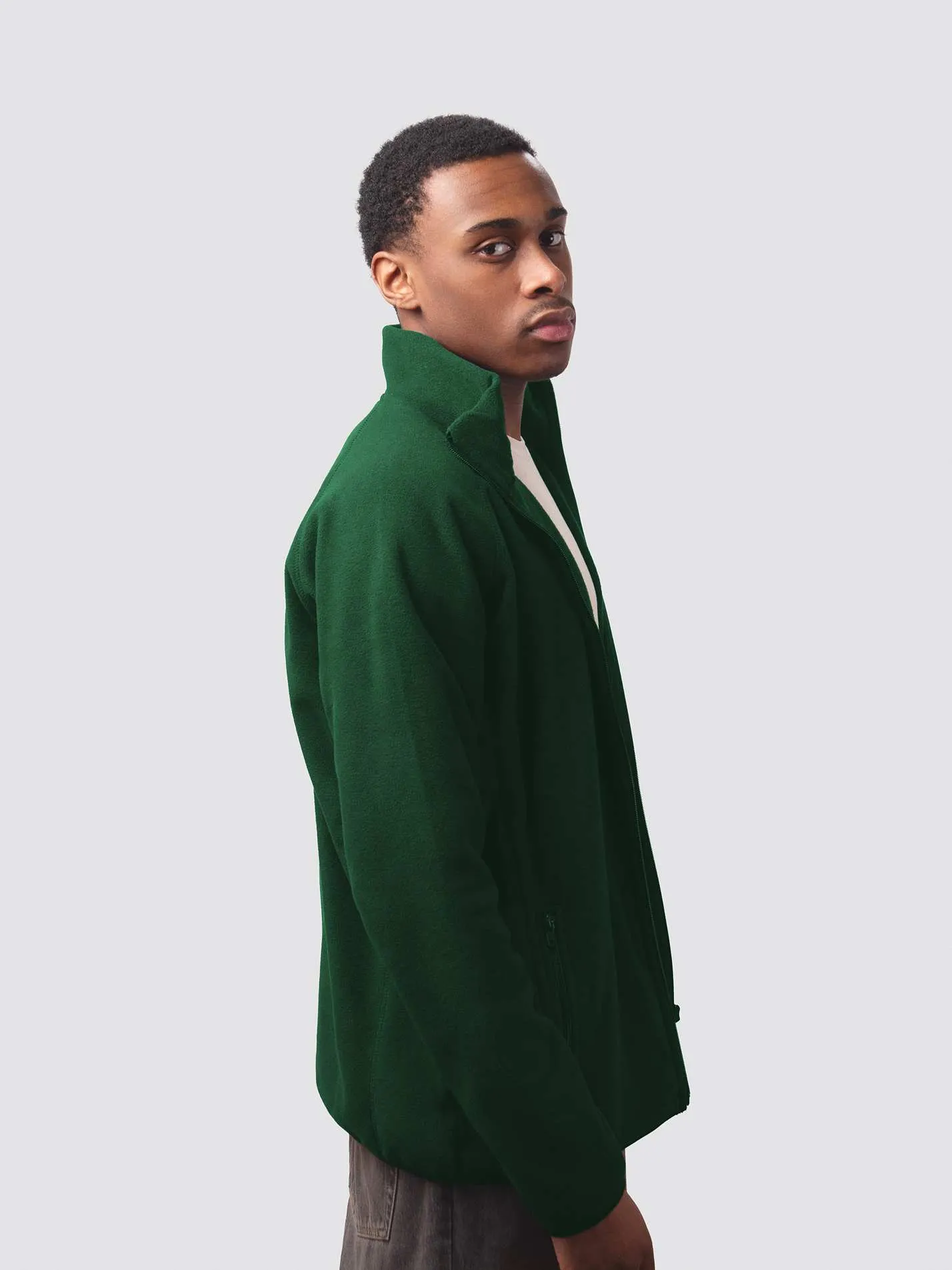 Oxford Brookes Caledonian Society Sustainable Unisex Full Zip Fleece