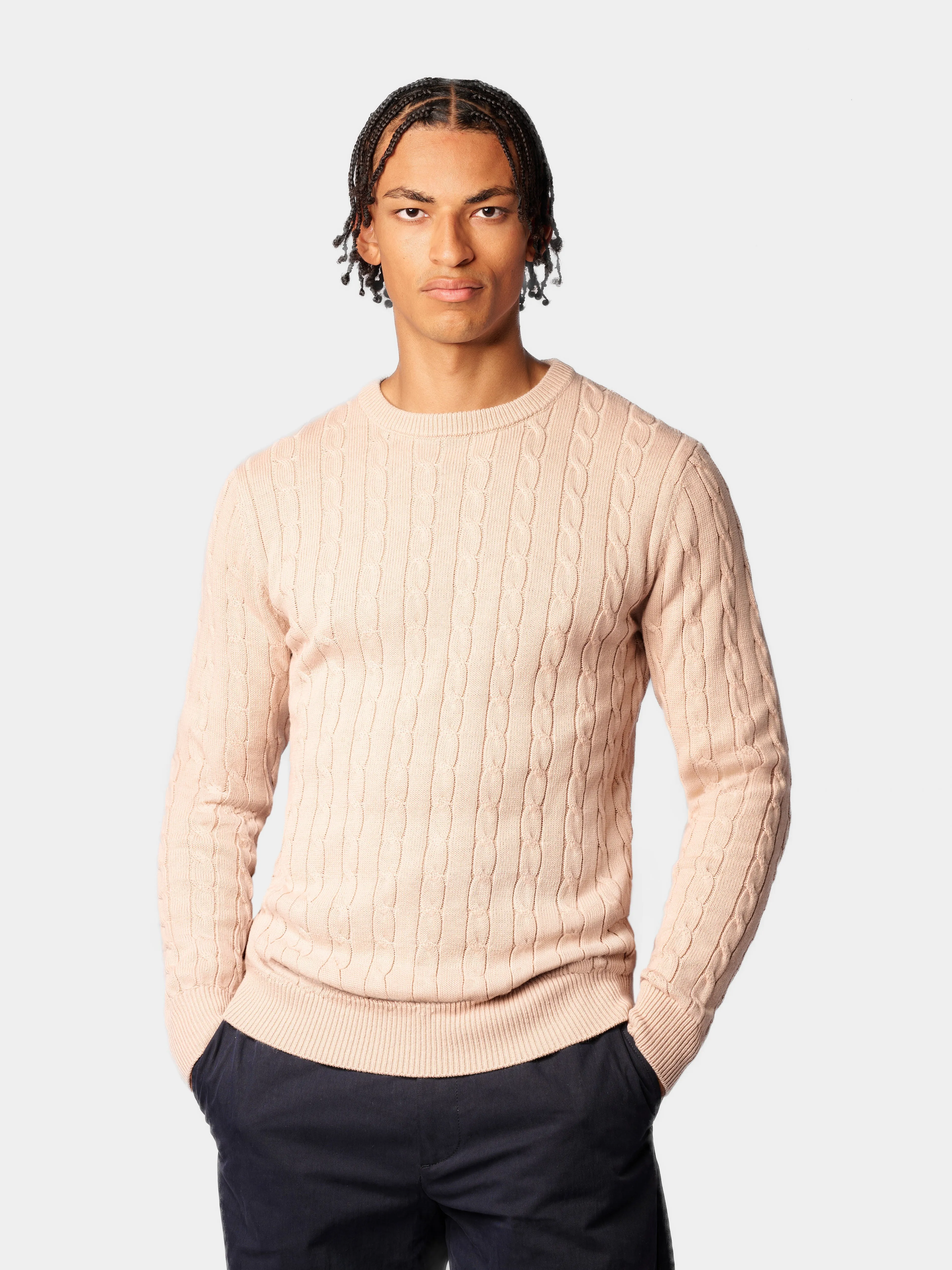 OXFORD CABLE SWEATER