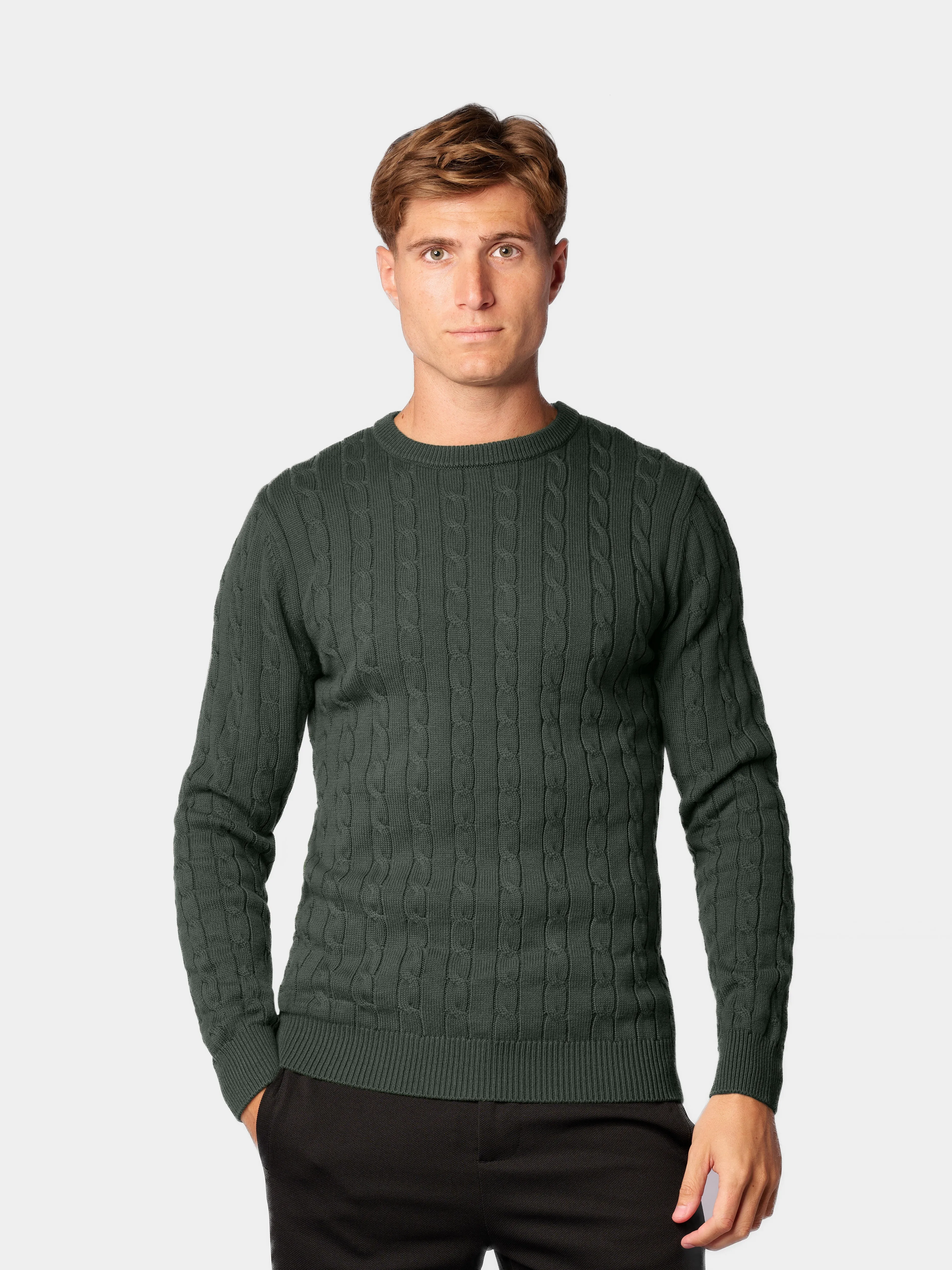 OXFORD CABLE SWEATER